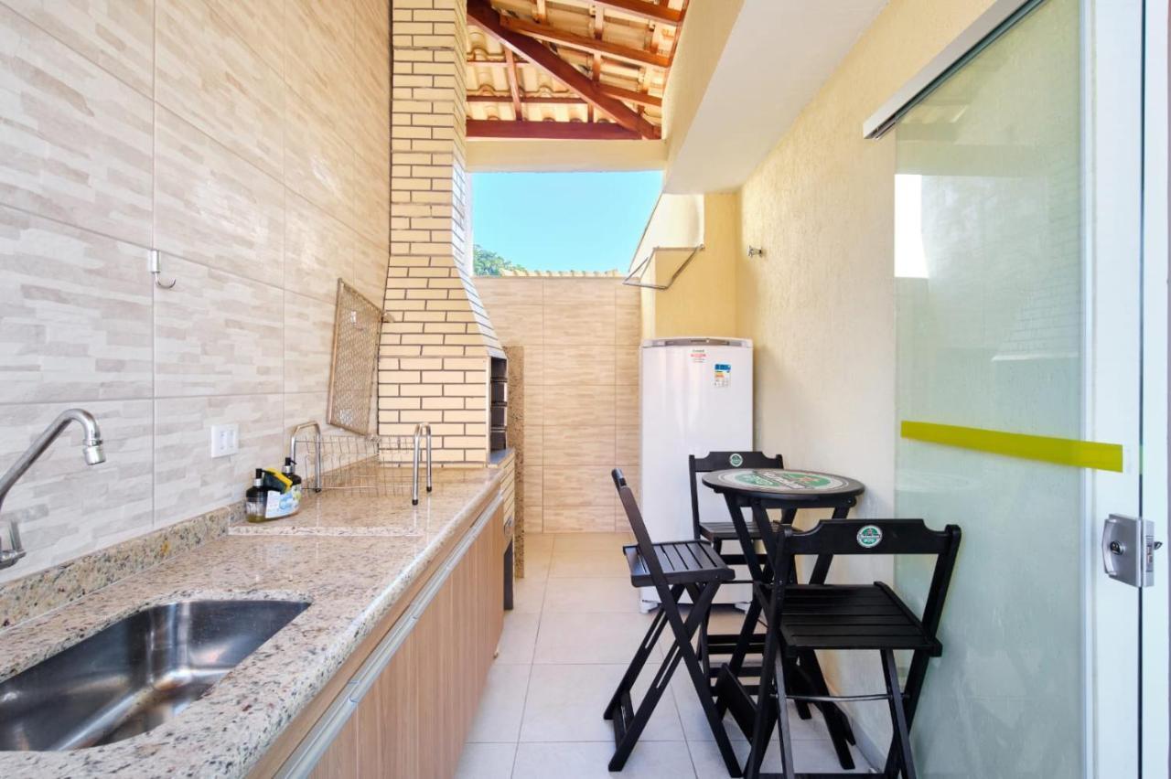 Apartamento Bem Equipado Com Ar Condicionado E Churrasqueira A 100 Metros Da Praia - 02 Dormitorios - Edificio Agua Viva Ubatuba Esterno foto